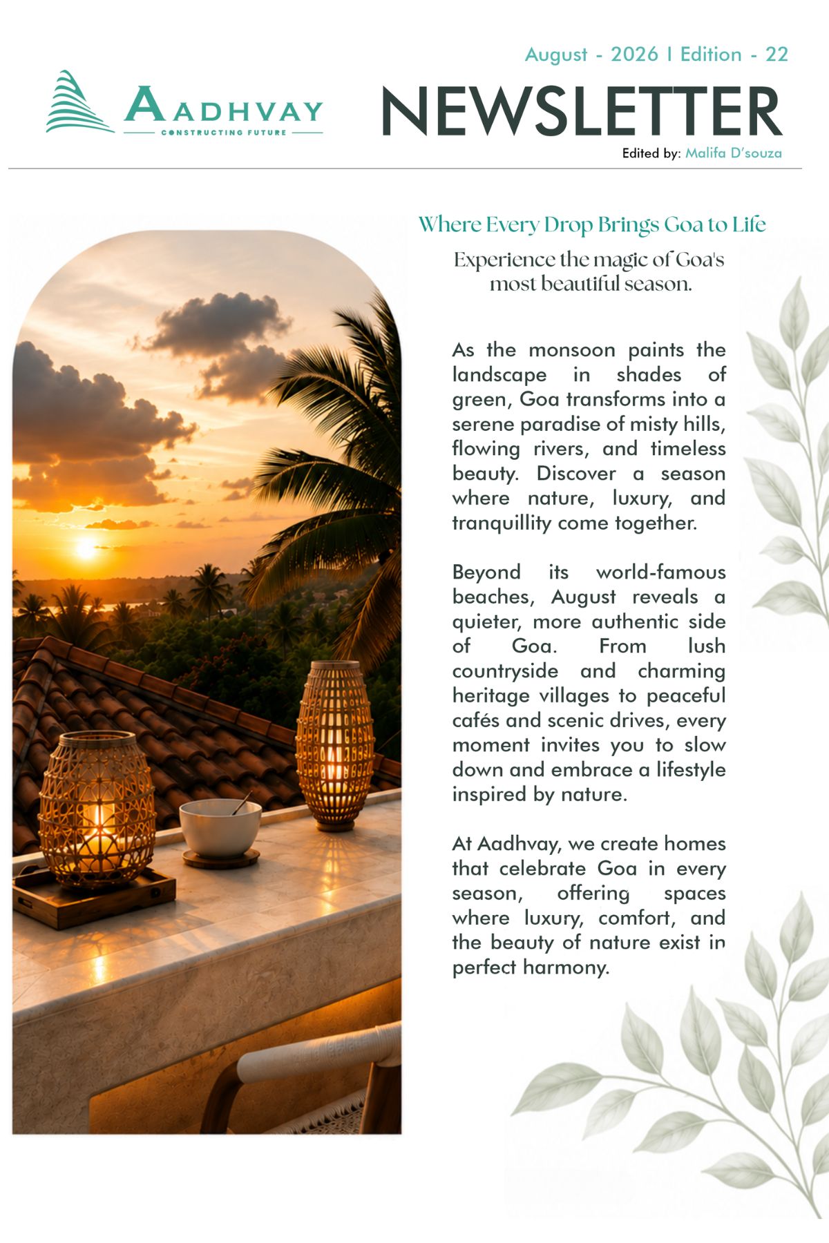 Newsletter August 2026